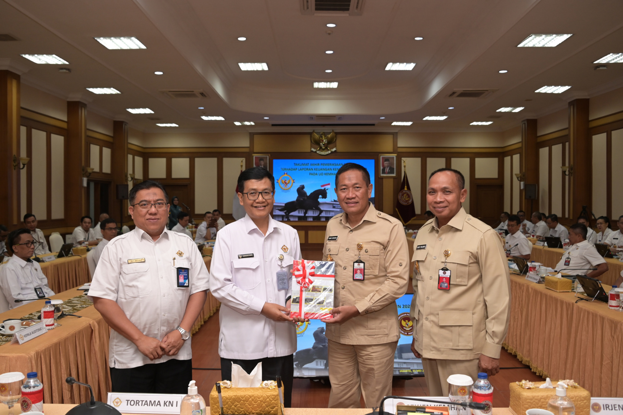Sekjen Kemhan : Kemhan Berkomitmen Capai Good Governance dan Clean Government