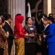 Ketua DPR RI Puan Maharani saat bertemu dengan Kaisar Jepang Hironomiya Naruhito di Ballroom Hotel Kempinski, Senayan, Jakarta Pusat, Senin, (19/6/2023). Foto: Ist/nr