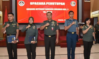 Kabadiklat Kemhan Tutup KIBI TA. 2023, Berpesan Tetap Asah Kemampuan Berbahasa