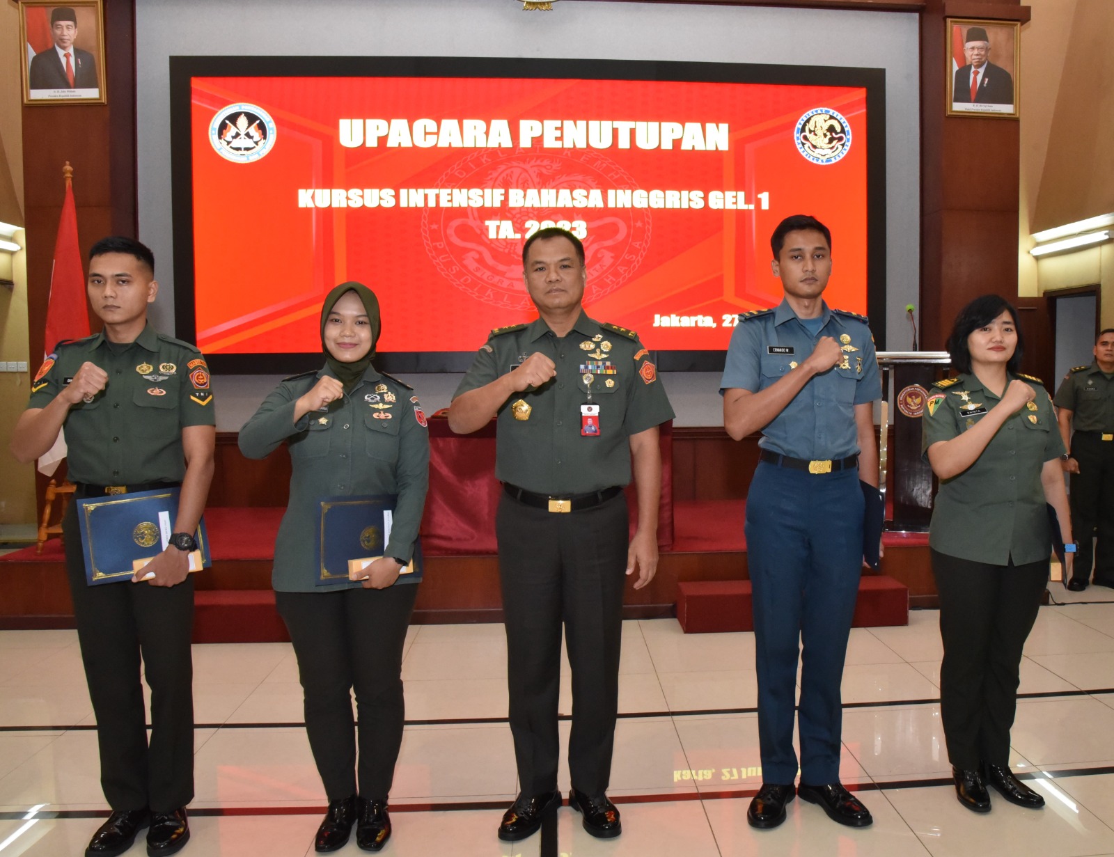 Kabadiklat Kemhan Tutup KIBI TA. 2023, Berpesan Tetap Asah Kemampuan Berbahasa