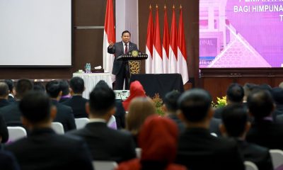 Menhan Prabowo Beri Pengarahan HIPMI di Lemhannas tentang Pemantapan Nilai-Nilai Kebangsaan