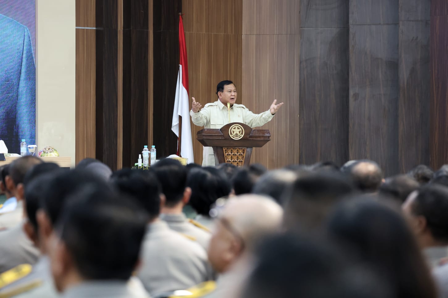Menhan Prabowo: Kunci Membangun Polisi yang Unggul Dimulai Dari SDM dan Pendidikan