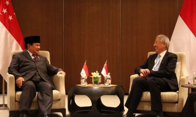 Menhan Prabowo Lakukan Pertemuan Bilateral dengan Senior Minister Singapura Teo Chee Hean