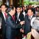 Menhan Prabowo Sambut Kedatangan Presiden Jokowi Kunker di Malaysia