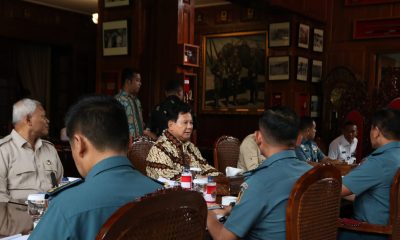 Menhan Prabowo Terima Kasal, Bahas Kebutuhan Alutsista TNI AL