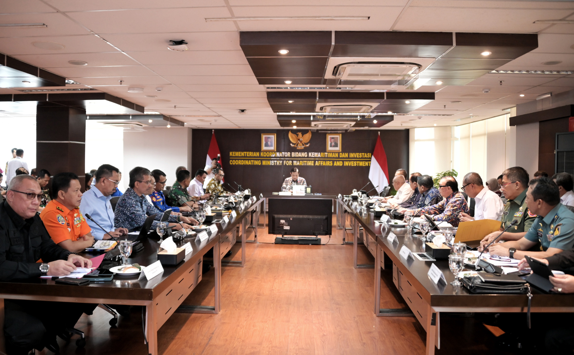 Sekjen Kemhan Mewakili Menhan Prabowo Hadiri Rakor Rancangan Perubahan UU tentang Kelautan