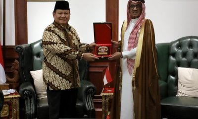 Terima Dubes Arab Saudi Faisal Abdullah, Menhan Prabowo Inginkan Perkuat Komunikasi dan Koordinasi Atasi Berbagai Tantangan Masa Depan