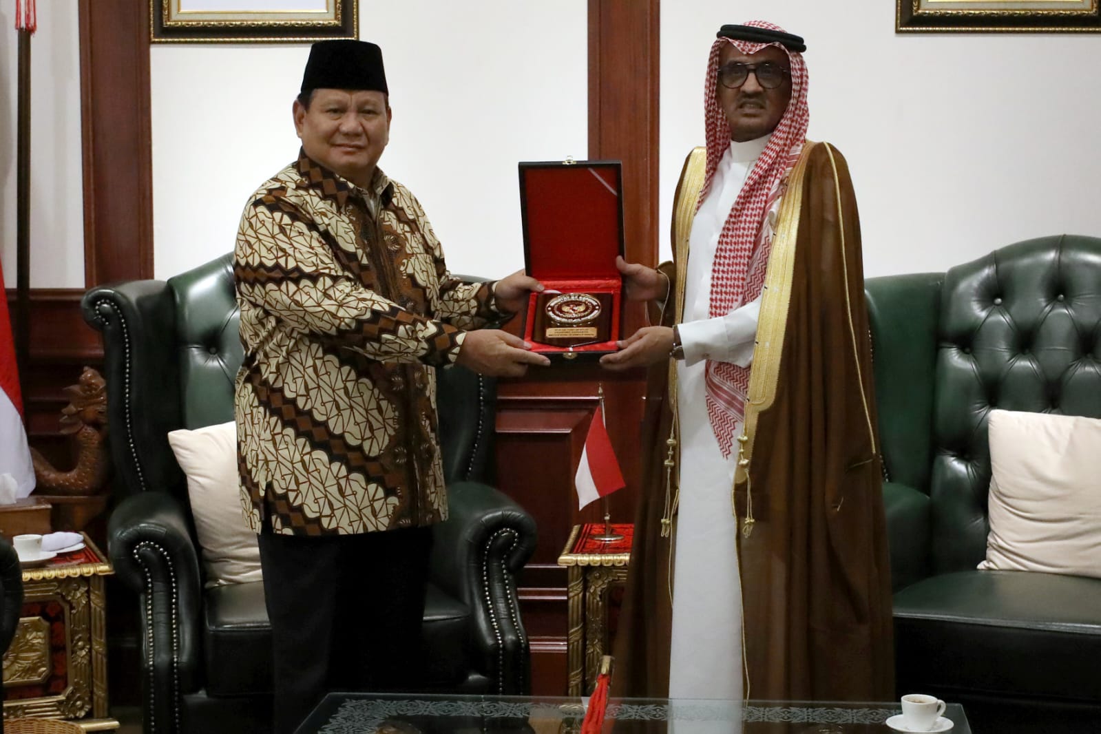 Terima Dubes Arab Saudi Faisal Abdullah, Menhan Prabowo Inginkan Perkuat Komunikasi dan Koordinasi Atasi Berbagai Tantangan Masa Depan