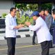Dampingi Presiden Joko Widodo, Menhan Prabowo Subianto ke Malang, Jawa Timur