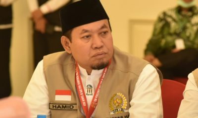 Anggota Tim Pengawas Haji DPR RI Hamid Noor Yasin saat menjadi Timwas Haji memantau perkembangan kondisi jamaah haji di Makkah, Minggu (2/7/2023). Foto: Oji/nr