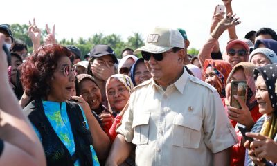 Kunjungi Pantai Pangandaran, Menhan Prabowo Tegaskan Laut Merupakan Masa Depan Bangsa