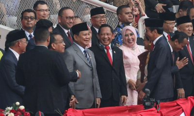 Menhan Prabowo Dampingi Presiden Jokowi Hadiri HUT ke-77 Bhayangkara di GBK