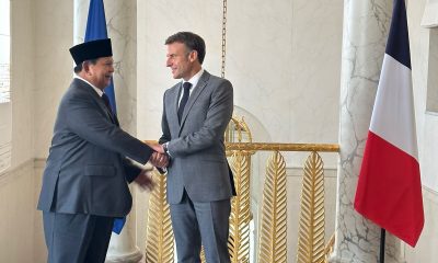 Menhan Prabowo dan Menlu Retno Bertemu Presiden Prancis, Perkokoh Kemitraan Strategis