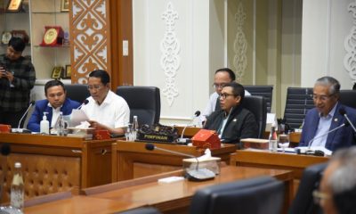 Ketua Baleg DPR RI Supratman Andi Agtas saat Rapat Panja Penyusunan RUU tentang Perubahan Kedua atas Undang-Undang Nomor 6 Tahun 2014 tentang Desa di Gedung Nusantara I, Senayan, Jakarta, Senin (3/7/2023). Foto: Dep/nr