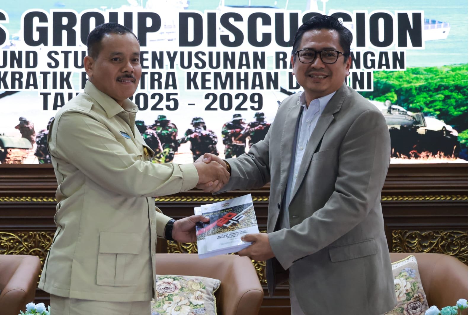 Dirjen Renhan Kemhan Pimpin Focus Group Discussion (FGD) Rancangan Teknokratik Renstra Kemhan Tahun 2025-2029