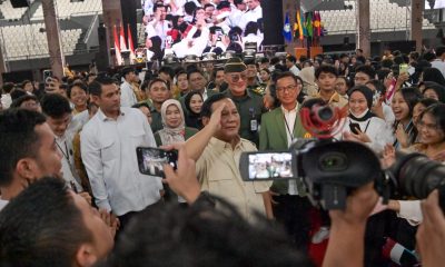 Menhan Prabowo Beri Pengarahan Mahasiswa UPN “Veteran” Jakarta, Berpesan “Jadilah Anak Bangsa yang Berguna”.