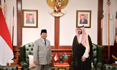 Menhan Prabowo Terima Kunjungan Resmi Menhan Arab Saudi, Perkuat Kerja Sama Pertahanan