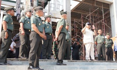 Menhan Prabowo Tinjau Pembangunan Gedung di Akademi Militer, Magelang