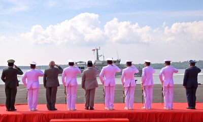 Serahkan Dua Kapal Perang Baru ke TNI AL, Menhan Prabowo: Mampu Tingkatkan Efek Penangkal RI.