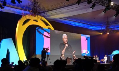 Ganjar Pranowo hadir dalam acara Idea fest 2023 di Jakarta Convention Center (JCC), Sabtu (30/9/2023).