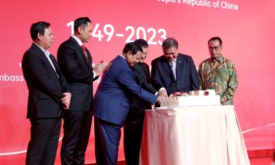 Menhan Prabowo Hadiri Resepsi 74th Anniversary of the Founding of the People’s Republic of China