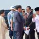 Menhan Prabowo Lepas Keberangkatan Presiden Jokowi ke India