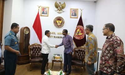 Wamenhan M. Herindra Terima Delegasi Airbus, Bahas Perkuatan Alutsista TNI