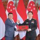 Wamenhan M.Herindra Terima Kunjungan Kehormatan Panglima Angkatan Bersenjata Singapura