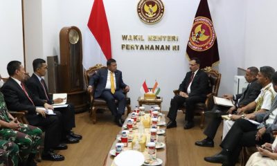 Wamenhan RI M. Herindra Terima Kunjungan Kehormatan Delegasi Republik India, Bahas Kerja Sama Pertahanan