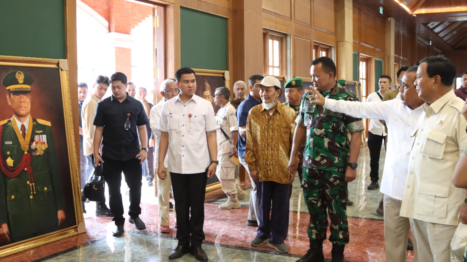 Menhan Prabowo Kembali Tinjau Pembangunan di Akmil Magelang