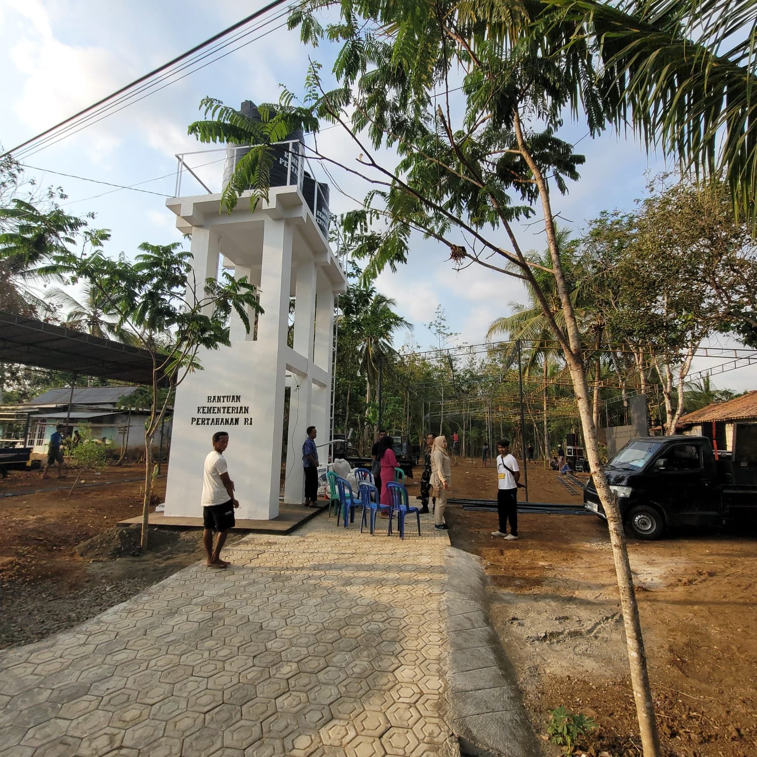 Menhan Prabowo Kembali akan Meresmikan Proyek Bantuan Sumur Air Bersih Di Desa Suro, Banyumas