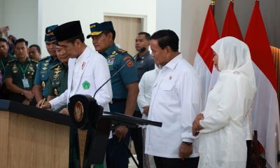 Presiden RI Didampingi Menhan Prabowo Resmikan Dua Rumah Sakit TNI di Surabaya