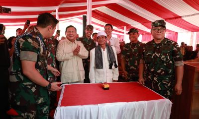 Bantu Atasi Kesulitan Air di Banten dan Jabar, Menhan Prabowo Resmikan 15 Titik Sumur Bor Bantuan Kemhan-Unhan