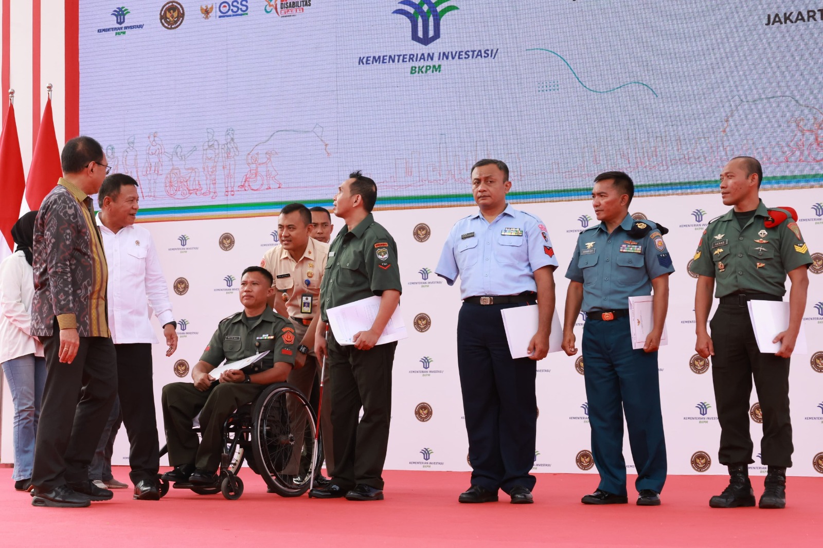 Wamenhan M. Herindra Hadiri Peringatan Hari Disabilitas Internasional dan Pemberian Nomor Induk Berusaha (NIB) Pelaku Usaha Mikro dan Kecil (UMK) Perseorangan