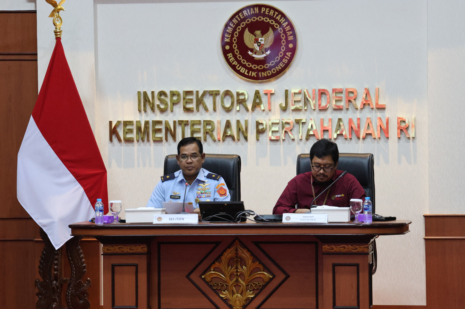 Kemhan Gelar Sosialisasi dan Bimtek Peningkatan Kompetensi Auditor Itjen Kemhan RI