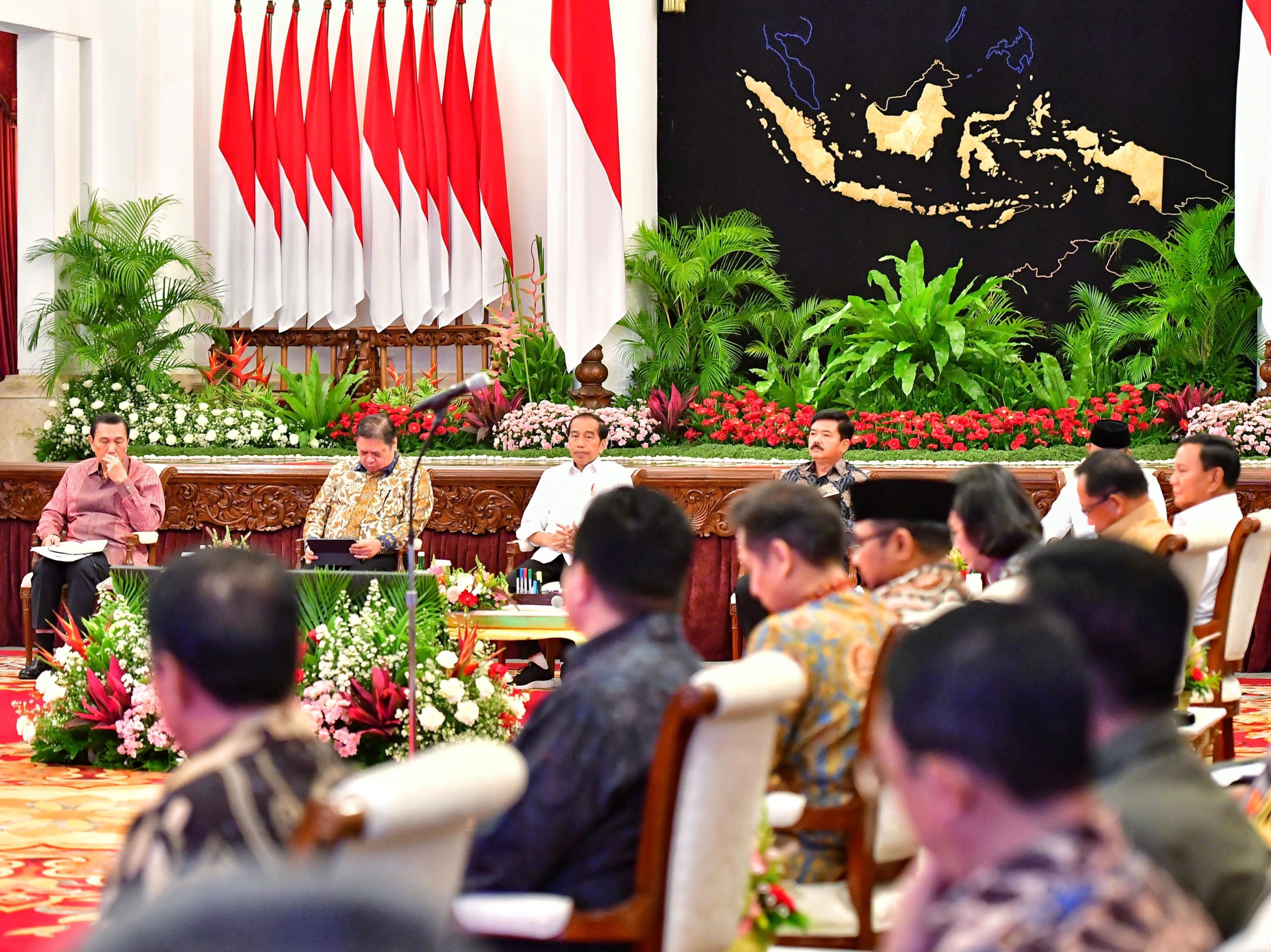 Menhan Prabowo Hadiri Sidang Kabinet Paripurna Jelang Ramadan