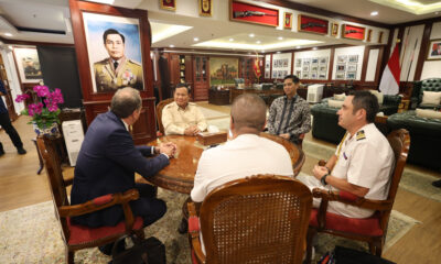 Courtesy Call dengan Dubes Prancis, Menhan Prabowo Berharap Indonesia Dapat Berpartisipasi Dalam the South Pacific Defence Minister Meeting (SPDMM)