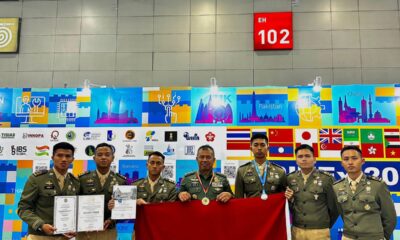 Kadet Unhan RI Raih Penghargaan Silver Prize dan Special Award dari Romania di IPITEx Thailand Inventors Day 2024