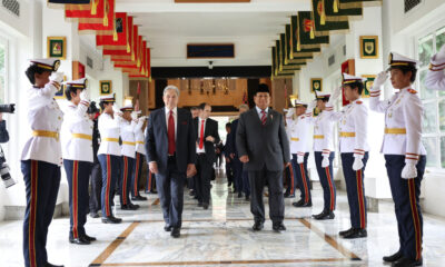Menhan Prabowo Terima Kunjungan Kehormatan Minister of Foreign Affairs of New Zealand