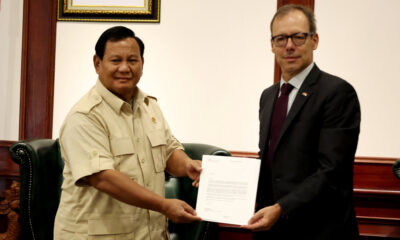 Menhan Prabowo Terima Dubes Swiss, Bahas Potensi Kerja Sama Pertahanan