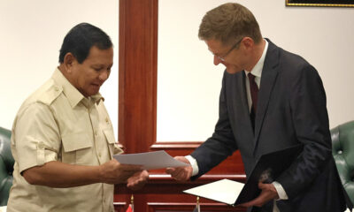 Menhan Prabowo Menerima Surat dari Kanselir Jerman, Kedua Negara Siap Kembangkan Kemitraan Strategis