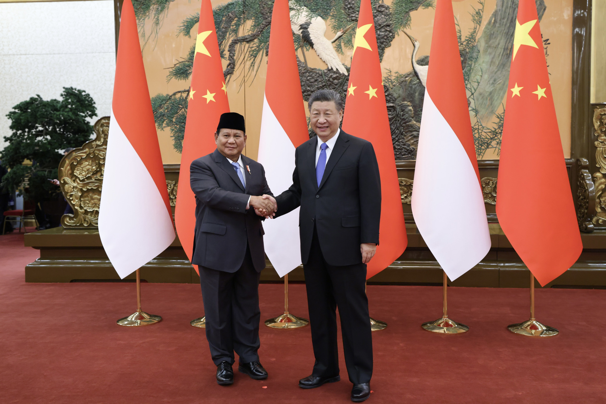 Bertemu Presiden China Xi Jinping, Menhan Prabowo Bahas Penguatan Kemitraan Strategis dengan China