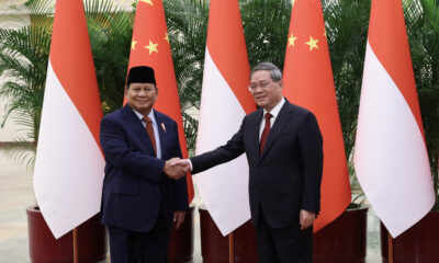 Usai Temui Presiden China, Menhan Prabowo Temui PM China Li Qiang