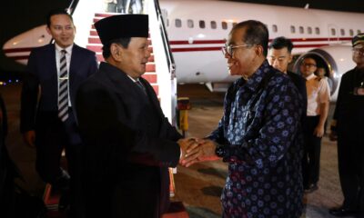 Tiba di Pangkalan Udara Subang, Malaysia. Menhan Prabowo Berencana Temui PM Malaysia