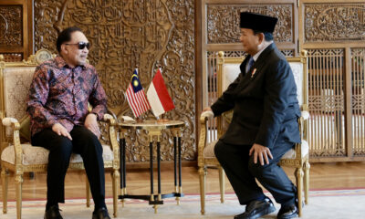 Menhan Prabowo Temui PM Malaysia Anwar Ibrahim, Bahas Pertahanan sebagai Prioritas