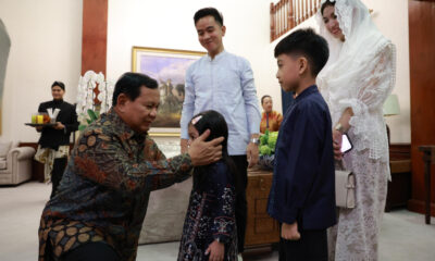 Hari Pertama Idul Fitri, Menhan Prabowo Gelar Halalbihalal di Kediaman