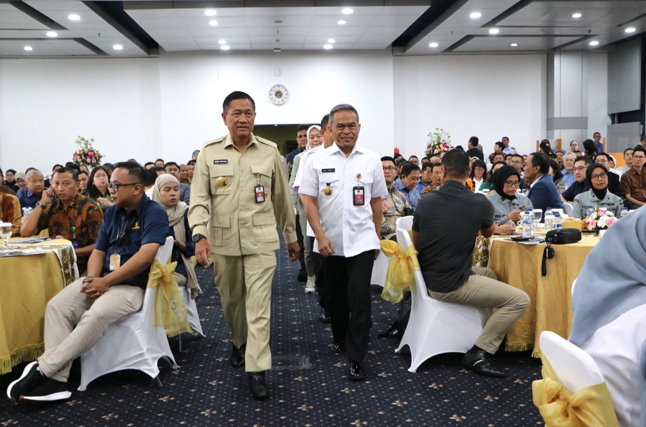 Plt. Sekjen Kemhan Pimpin Business Gathering Indo Defence 2024 Expo & Forum di Kemhan