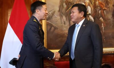 Mewakili Menhan Prabowo, Wamenhan M. Herindra Terima Courtesy Call KASAU Singapura