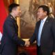 Mewakili Menhan Prabowo, Wamenhan M. Herindra Terima Courtesy Call KASAU Singapura