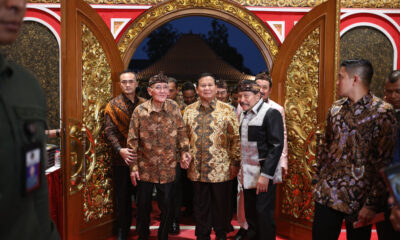 Menhan Prabowo Apresiasi Inisiatif Pembangunan Replika Kraton Majapahit di Jakarta